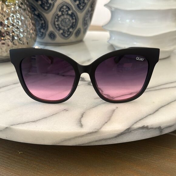 NWT Quay It's My Way 53mm Cat Eye matte black - Picture 2 of 6